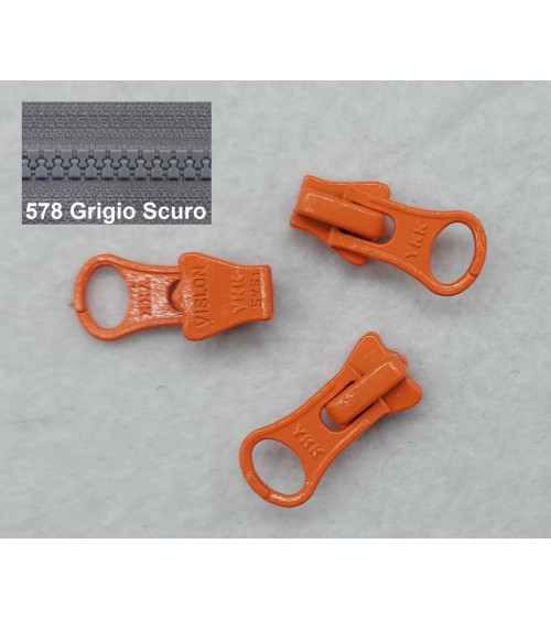 0063521-578 YKK Cursore x PR5 laccato DALHD