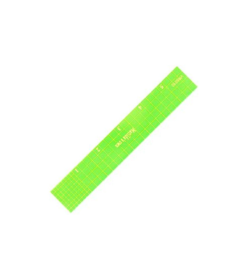 V007 Regolo fibra ottica 6 in. x 1 in.