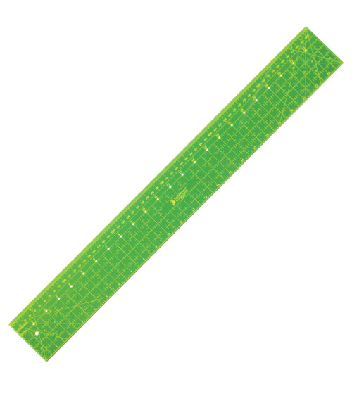 V029 Regolo fibra ottica 24 in. x 3 in. + Scala cm