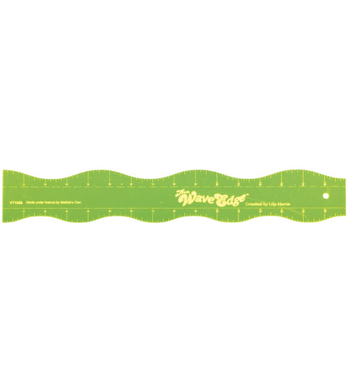 V032 Wave Edge Ruler fibra ottica 16 in. x 2.5 in.