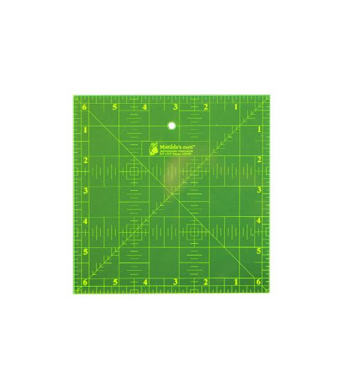 V051 Regolo fibra ottica Square 6.5 in.