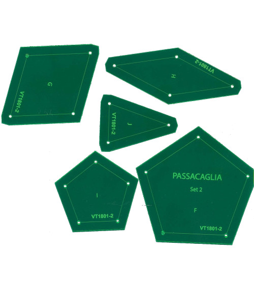 V095 Passacaglia set2 4,5cm.(Set 5pz)
