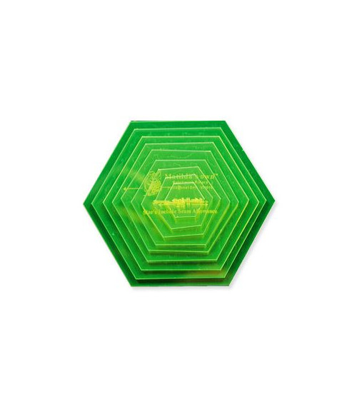 V116 Hexagon Small 1in.-5in.(Set 9pz)