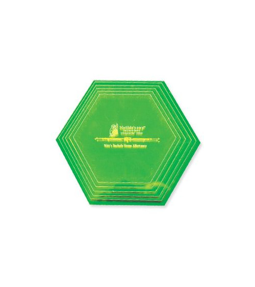 V117 Hexagon Large 5.5in.-8in.(Set 6pz)