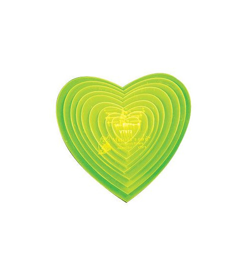 V126 Heart Small 1in.-5in.(Set 9pz)