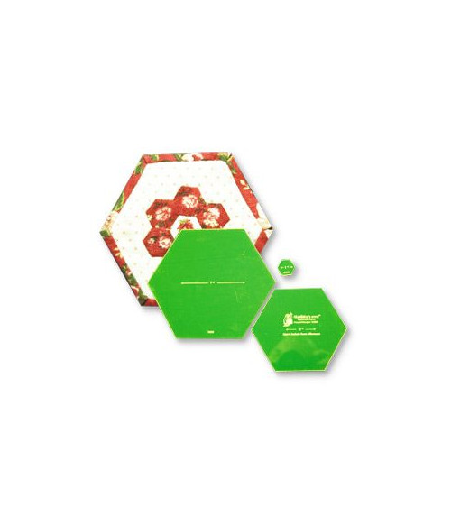 V178 Framed Hexagon blocco 6in.(Set 3pz)