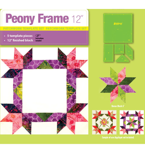 V285 Peony Frame blocco 12in.(Set 5pz)