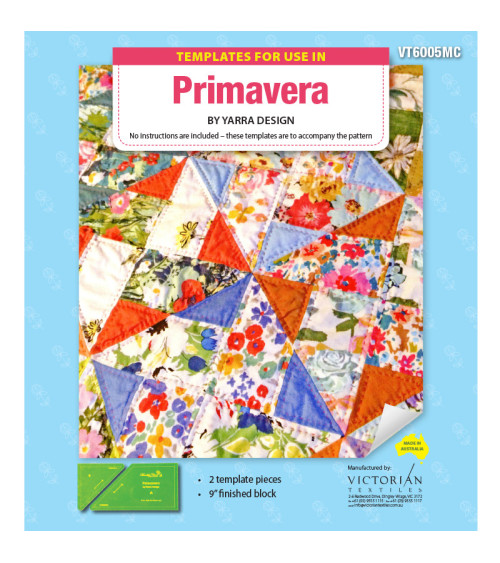 V294 Primavera blocco 9in.(Set 2pz)