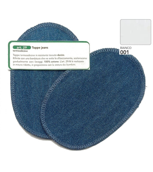 M29-001 TOPPE JEANS TERMOAD. BIANCO