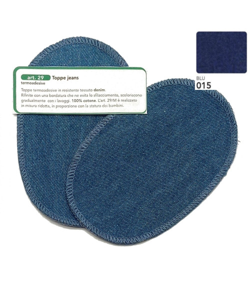 M29-015 TOPPE JEANS TERMOAD. BLU