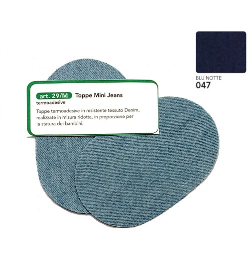 M29M-047 TOPPE MINI JEANS TERMOAD. BLU NOTTE