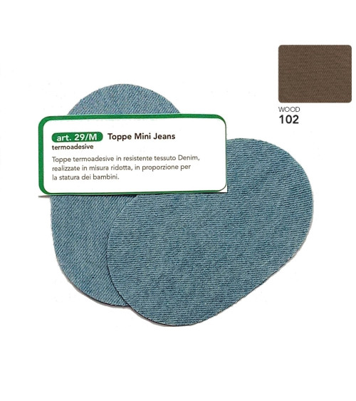 M29M-102 TOPPE MINI JEANS TERMOAD. WOOD**