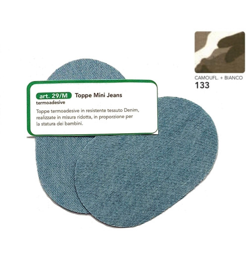 M29M-133 TOPPE MINI JEANS TERMOAD. CAMOUFLAGE**