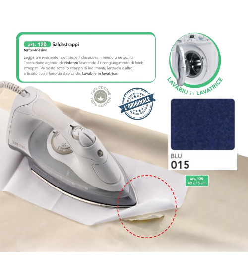 M120-015 SALDASTRAPPI TERMOAD. BLU