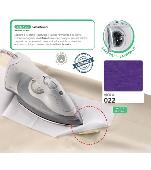M120-022 SALDASTRAPPI TERMOAD. VIOLA**