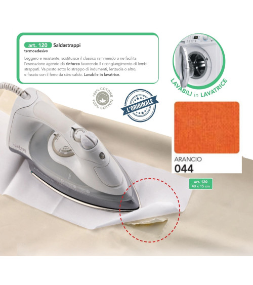 M120-044 SALDASTRAPPI TERMOAD. ARANCIO