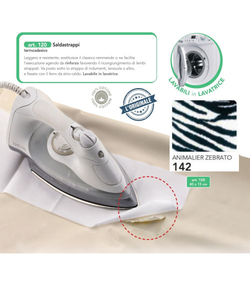 M120-142 SALDASTRAPPI TERMOAD. ZEBRATO