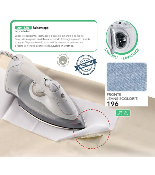 M120-196 SALDASTRAPPI TERMOAD. FRONTE JEANS SC.