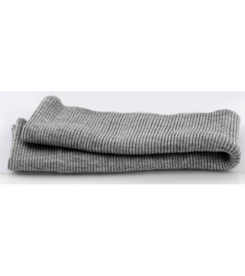 M134-031 BORDOMAGLIA ACRILICO GRIGIO MELANGE