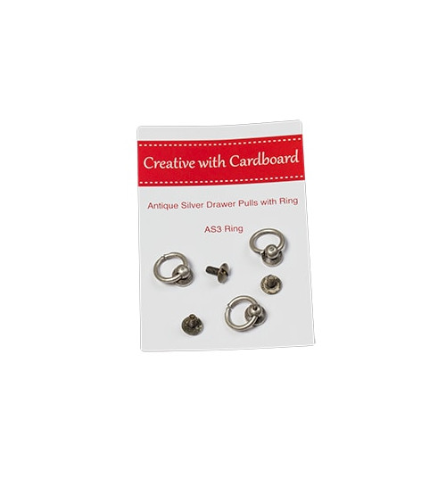 601026-3 Tiretto anello x3pz Arg.Ant.